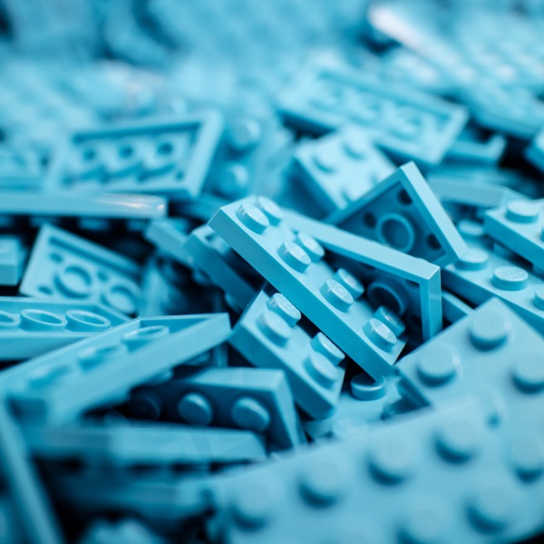 Lego høyrejustert
